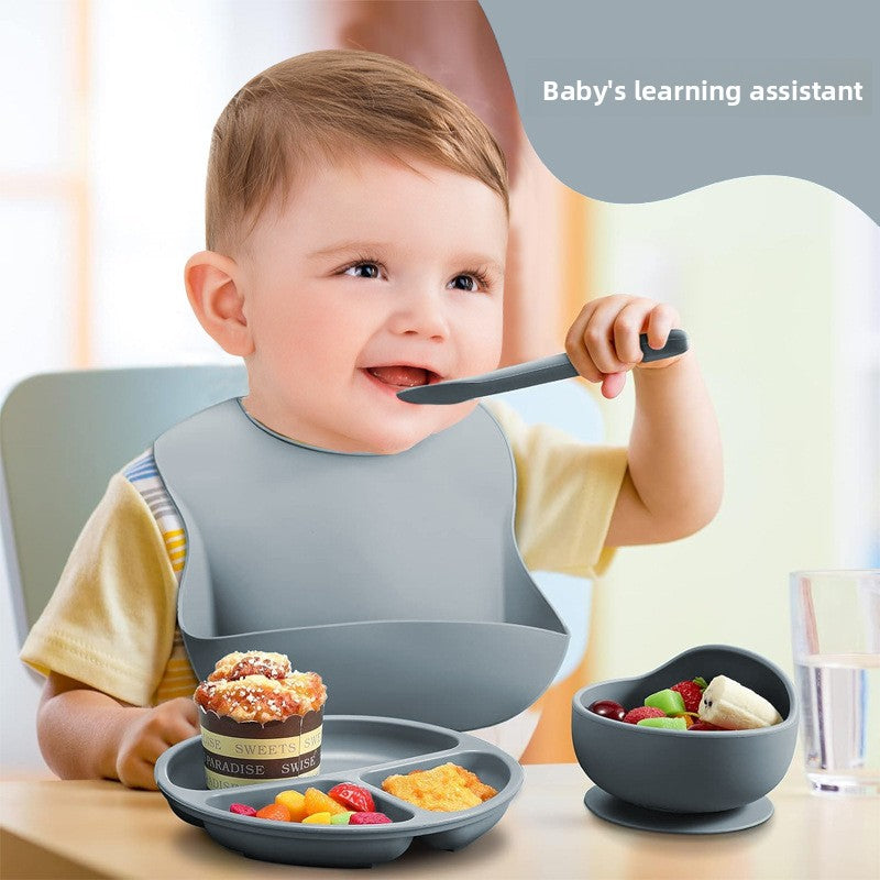 Kidfinity Silicone Children's Feeding Utensils