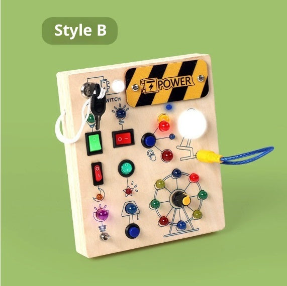 Early Education Montessori Toy - Lamp Holder