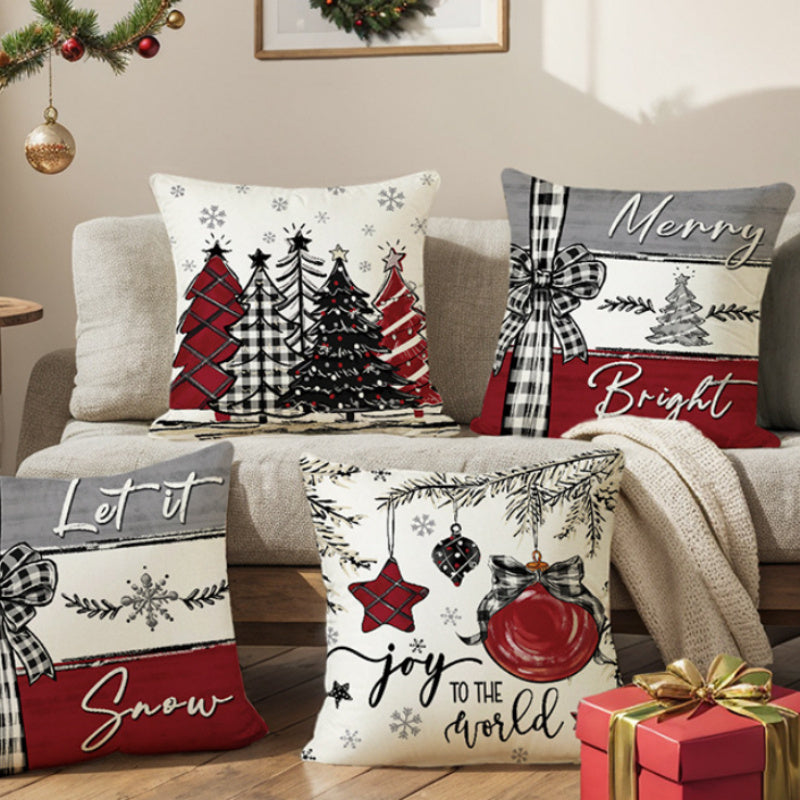 Christmas Pillowcase Cushion Cover