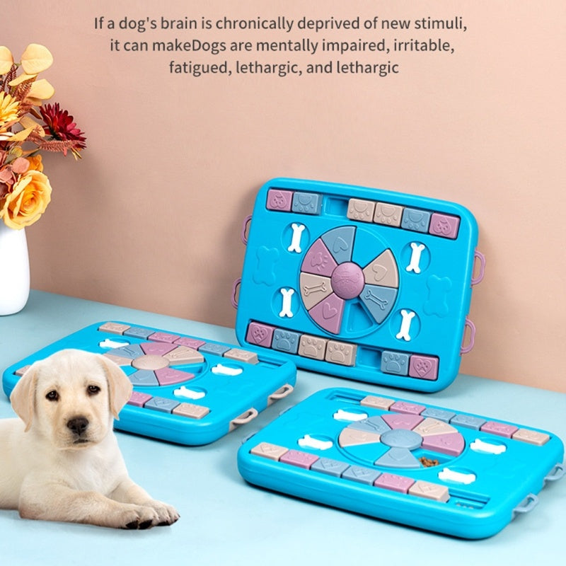 Slow Feeding Interactive Educational Dog Toy