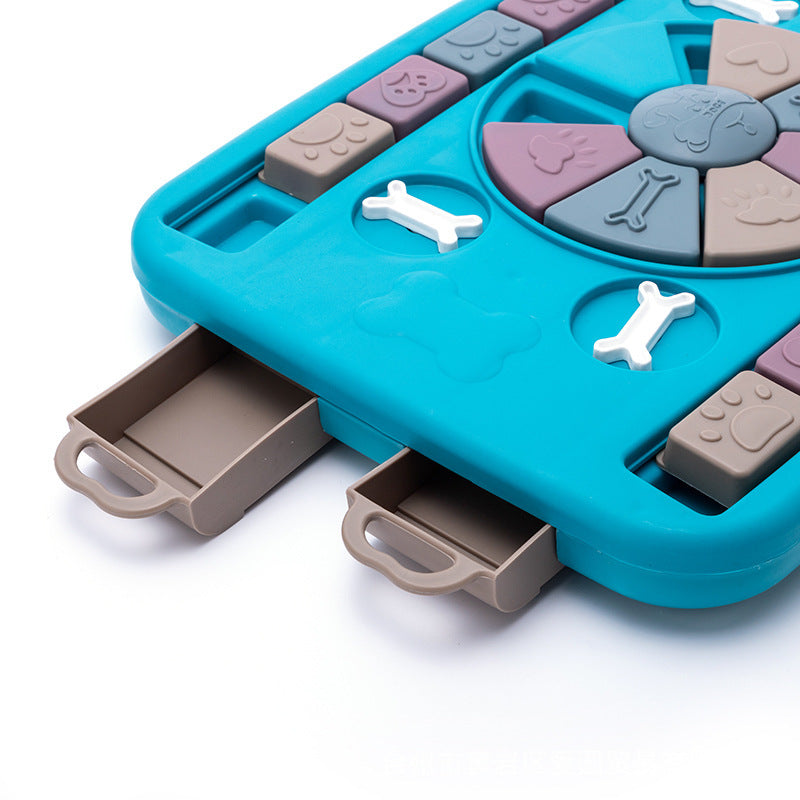 Slow Feeding Interactive Educational Dog Toy