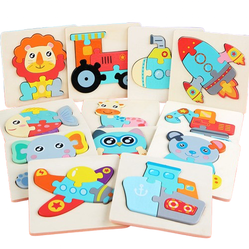 Kidfinity' Wooden Puzzle Toy