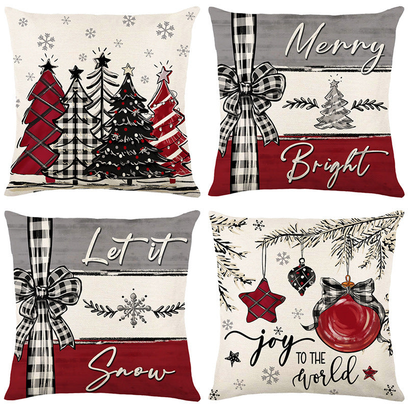 Christmas Pillowcase Cushion Cover