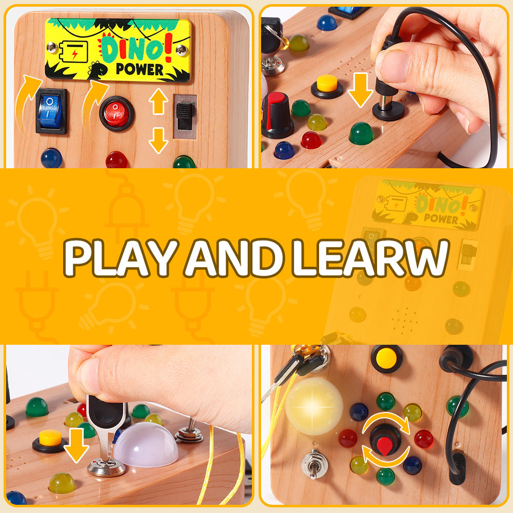 Early Education Montessori Toy - Lamp Holder